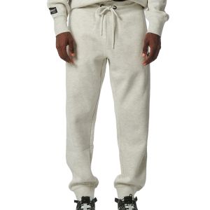 Body Action Sport Fleece Men's Joggers 023333-01-GlacierGreyMarl