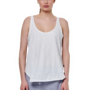 Body Action Natural Dye Slub Women's Tank 041517-01-White