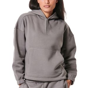 Body Action Half-Zip Women's Hoodie 061432-01-StormGrey