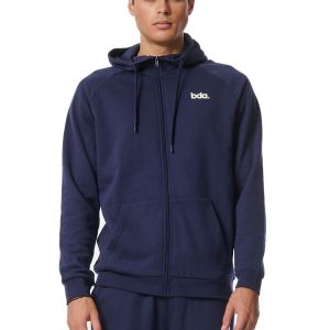 Body Action Fleece Full-Zip Men's Jacket 073315-01-PeacoatBlue