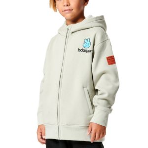 Body Action Long Sleeve Full Zip Junior Jacket 074406-01-MirageGrey