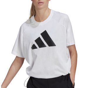 adidas Loose Fit Logo With Hem Sdjuster Women's T-Shirt