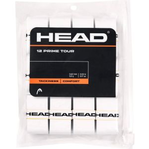 Head Prime Tour Tennis Overgrips x 12 285631-WH