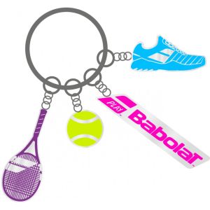 Babolat Charms Key Ring