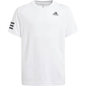 adidas Club 3-Stripes Boy's Tennis T-shirt