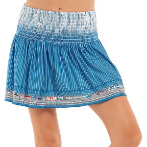 Lucky In Love Long Dreamin' Smocked Women's Tennis Skirt