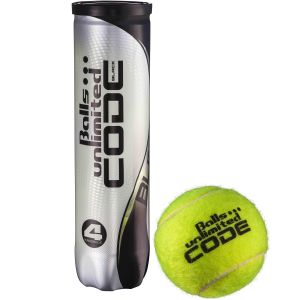 Topspin Unlimited Code Black Tennis Balls x 4