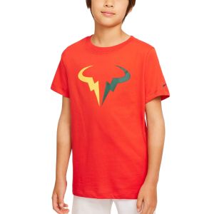 NikeCourt Dri-FIT Rafa Big Kids' Tennis T-Shirt