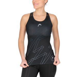 Head Play Tech Women's Padel Tank 814802-BKXJ