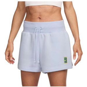 NikeCourt Phoenix Fleece High-Waisted Loose Women's Tennis Shorts HQ0364-085