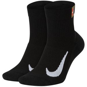 NikeCourt Multiplier Max Tennis Ankle Socks (2 Pairs)