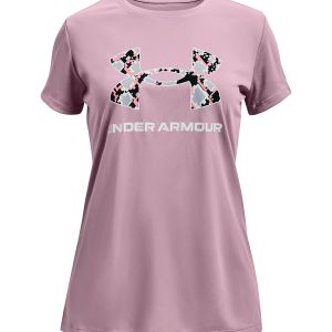 Under Armour Girl's Tech Big Logo Short Sleeve 1366080-698