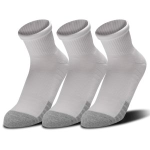 Under Armour HeatGear Quarter Socks x 3 1353262-100