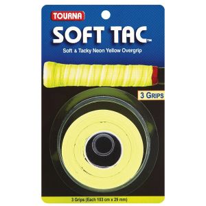 Tourna Soft Tac Tennis Overgrips x 3 STT-NY