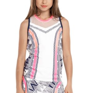 Lucky In Love Santa Fe Glow Girls' Tank T228-P98648