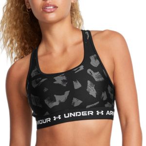 Under Armour Mid Crossback Printed Women's Sports Bra 1361042-009