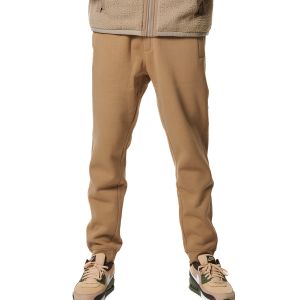 Body Action Fleece Men's Sweatpants 023444-01-NaturalMocha