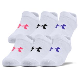 Under Armour Essential NS Girls' Sport Socks x 6 1332982-100