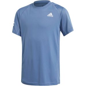 adidas Club 3-Stripe Boys' Tennis T-Shirt GK8178