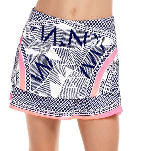 Lucky In Love Santa Fe Glow Girls' Tennis Skirt