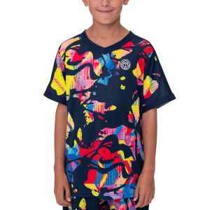 Bidi Badu Wild Arts V-Neck Junior Tee B1620028-DBLRDMX