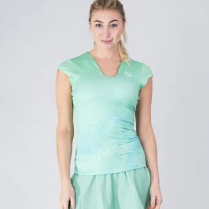 Bidi Badu Bella 2.0 Tech V-Neck Women's Tennis Tee W354009221-GN