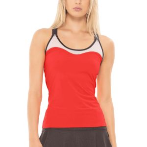 Lucky In Love Crossover Women's Tennis Tank