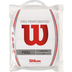 Wilson Pro Overgrips Perforated x 12 WRZ4006