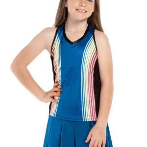 Lucky In Love Girls' Tennis Tank