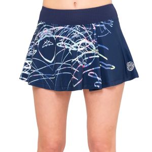 Bidi Badu Decoration Printed Wavy Women's Padel Skort W2390001-DBL